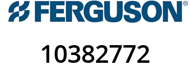 Ferguson logo, followed by the product code '10382772'.