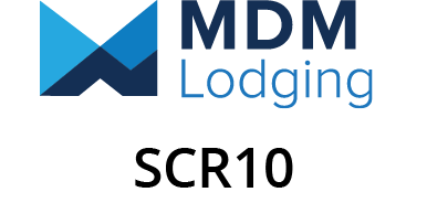 MDM logo, followed by the product code 'SCR10'.